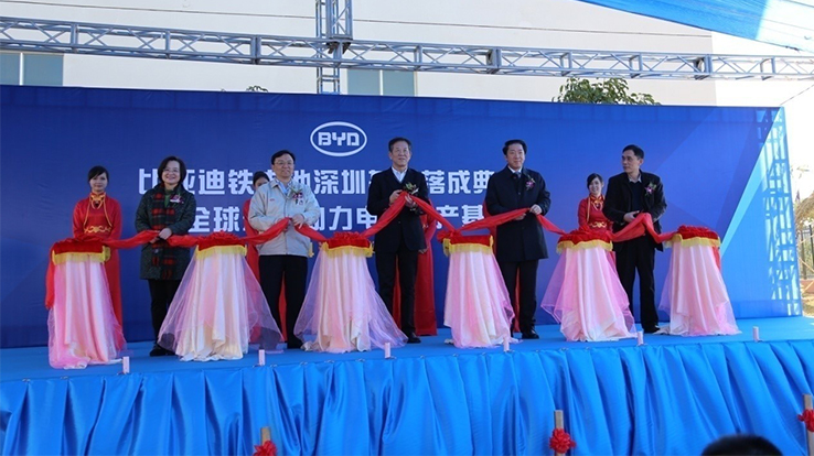 全球最大動(dòng)力電池生產(chǎn)基地落戶深圳